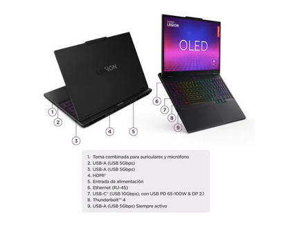 Portátil Lenovo Gamer  Legion 5 15AHP10