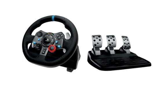 Juego de volante Logitech Driving Force