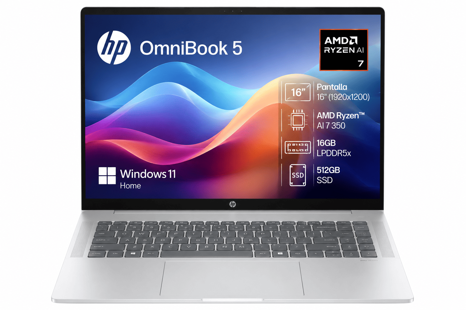 Portátil HP OmniBook 5 16-AG1070